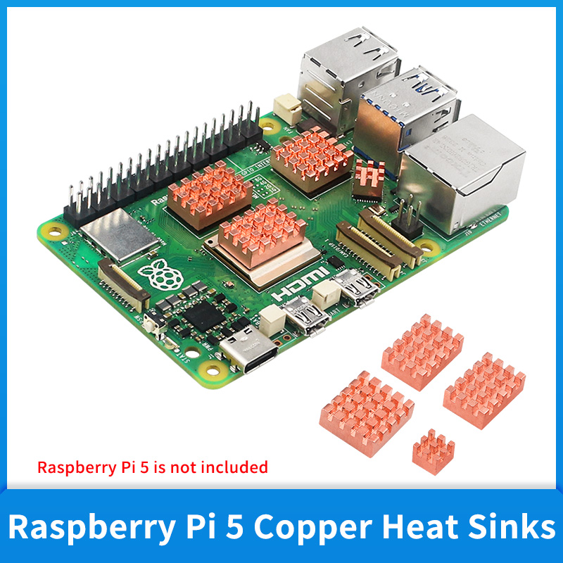 Raspberry Pi 5 Heat Sink Coppe - огляд і ціна Raspberry Pi Water Cooling Kit
