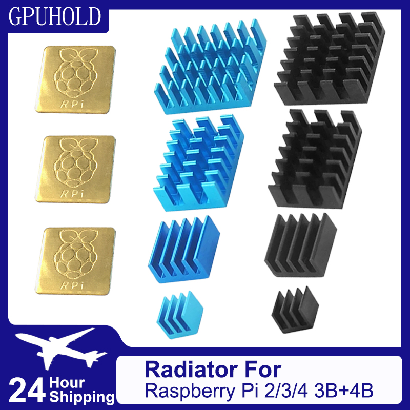 GPUHOLD Chipset Cooler 4pcs/5p - огляд і ціна Raspberry Pi Water Cooling Kit