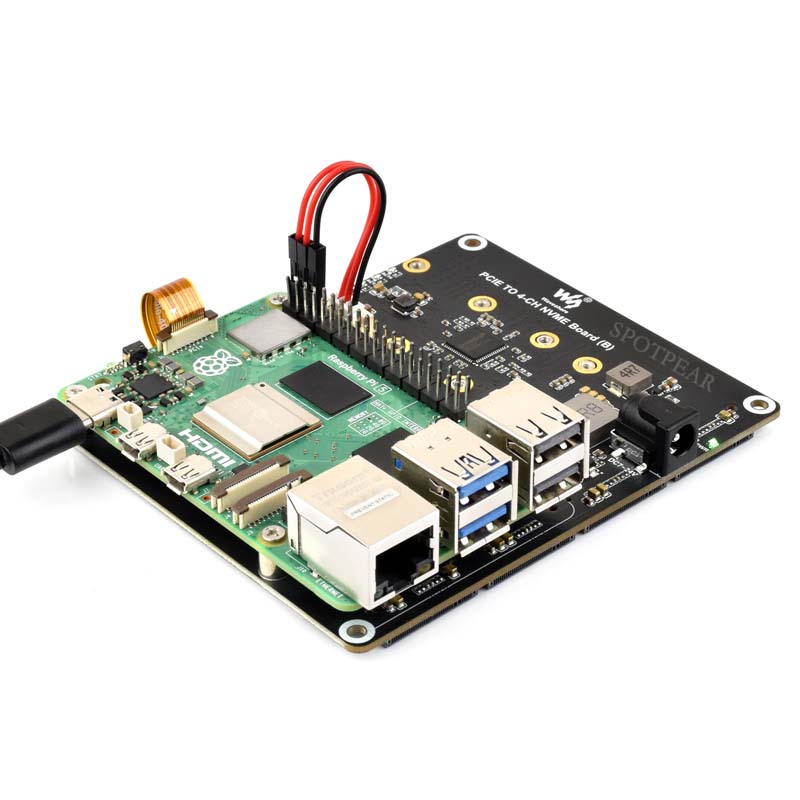 Raspberry Pi 5 PCIe to 4-CH M. - огляд і ціна Argon One V3 M.2 Nvme Case