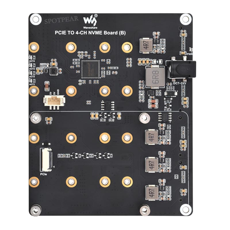 Raspberry Pi 5 PCIe to 4-CH M. - огляд і ціна Argon One V3 M.2 Nvme Case