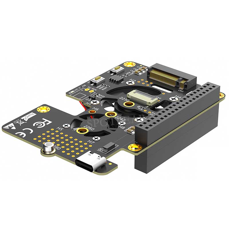 Raspberry Pi 5 PCIe to M.2 NVM - огляд і ціна Argon One V3 M.2 Nvme Case
