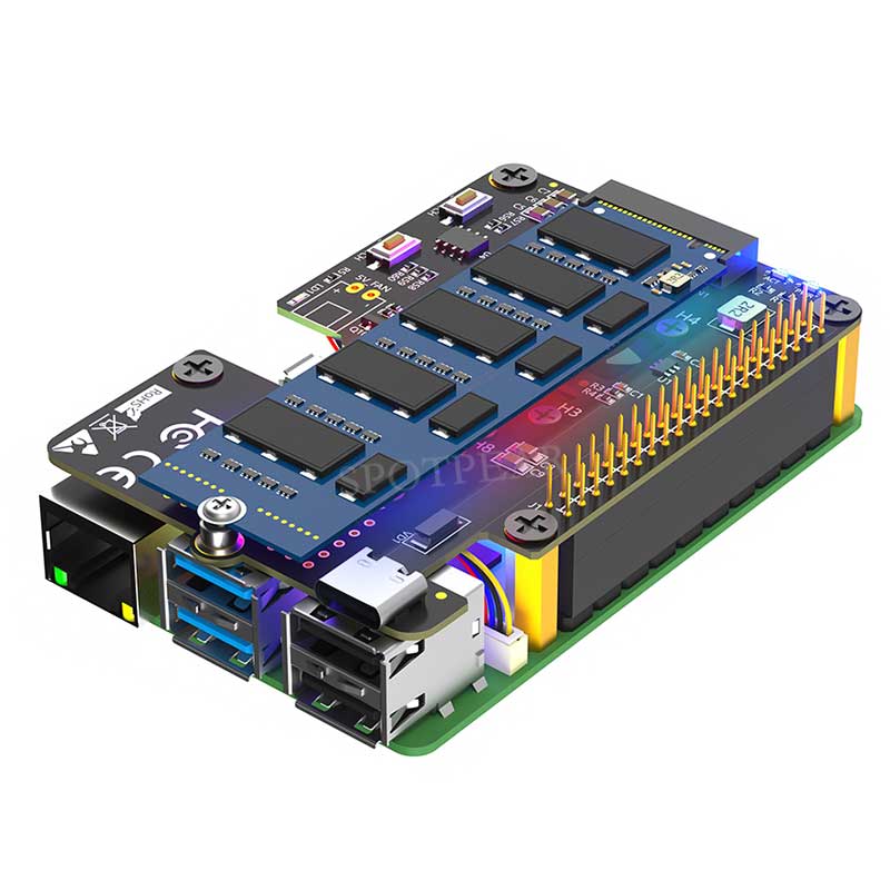 Raspberry Pi 5 PCIe to M.2 NVM - огляд і ціна Argon One V3 M.2 Nvme Case